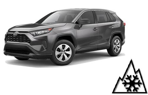 Midsize SUV W/Snow Tires